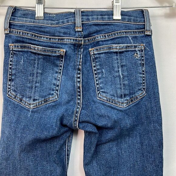 Rag and Bone Destroyed and Distressed Skinny Jeans size 24 - Picture 10 of 16